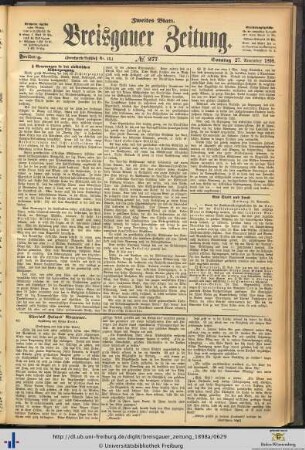 27.11.1898 (Zweites Blatt)