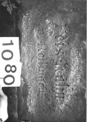 Grabstein 1080 (Detailaufnahme 2)