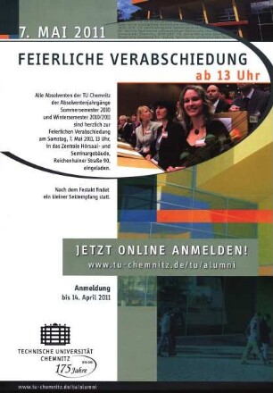 Feierliche Verabschiedung