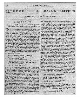 Kosegarten, Ludwig Gotthard: Rhapsodieen / von Ludwig Theobul Kosegarten. - Leipzig : Gräff Bd. 1. - 1790