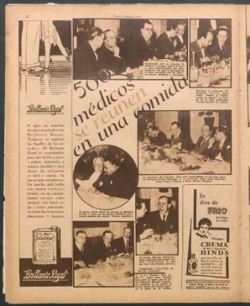 500 médicos se reunen en una comida [Fotografías]