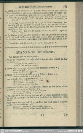 Von den Notis Distinctionum