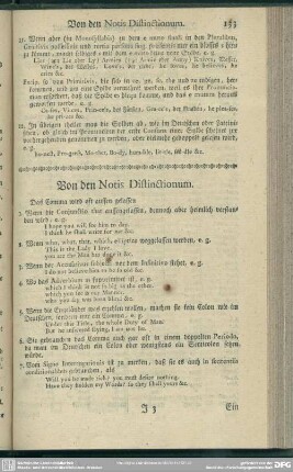 Von den Notis Distinctionum