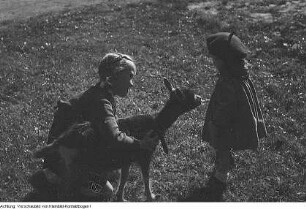 Schmiedeberg-Dönschten. Ferienheim Dönschten, ehemals Gasthof Waldesruh, September 1949