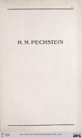H. M. Pechstein