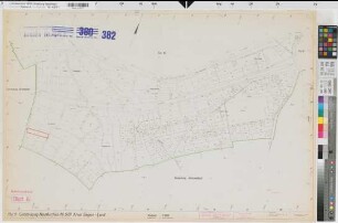 Struthütten (Neunkirchen), Zusammenlegung Struthütten, Bl. 6 Zuteilungskarte Neunkirchen Flur 9