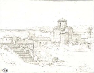 Lange, Ludwig; Lange - Archiv: II.4 Muhamedanischer Stil; Byzantinischer Stil - Dorf (Ansicht)