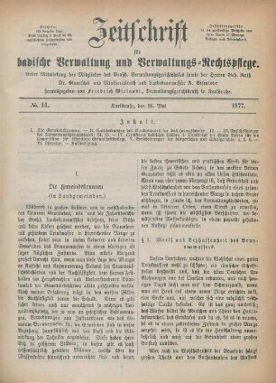 No. 11 - 14 = Mai - Juli