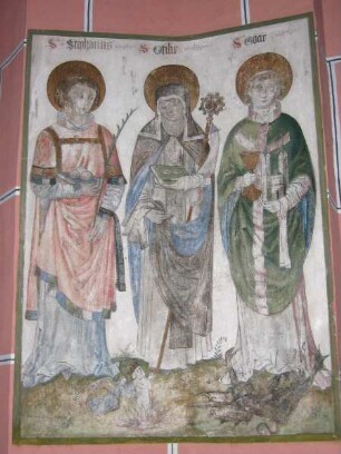 Die Heiligen Stephan, Ottilie und Goar