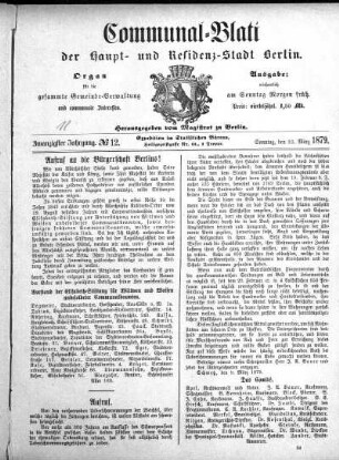 1879,12: No. 12, 23. März 1879