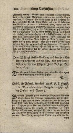 Briefe, die Schweitz betreffend. 2.verm.Ausg.