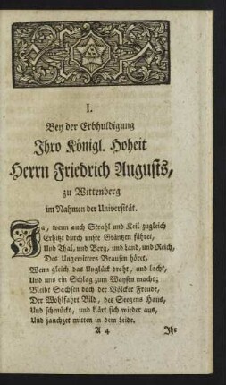 [Ehren-Gedichte]
