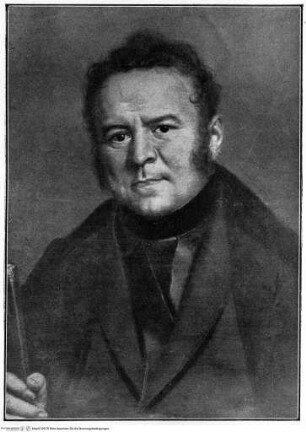 Portrait des Stendhal (Henri Beyle 1783-1843)