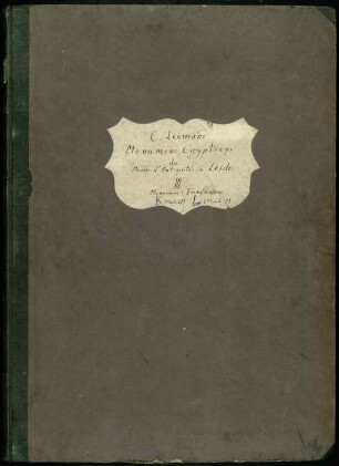 Monumens égyptiens du Musée d'Antiquités des Pays-Bas à Leide, 4,1. Monumens Funèraires : [Text und Tafeln]