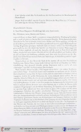 Antrittsrede vom 22. Juli 2000