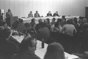 Nominierung von Handwerkskammerpräsident Rudolf Ruf zum Kandidaten für die Bundestagswahl 1980 durch die CDU-Wahlkreisversammlung
