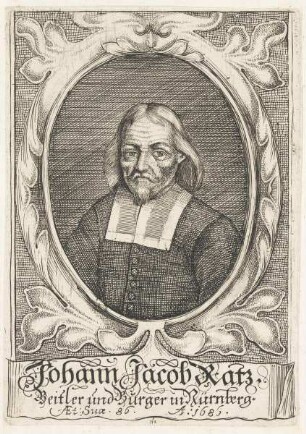 Bildnis des Johann Jacob Ratz