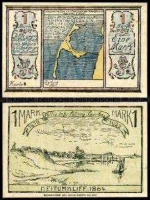 Keitum, Notgeld 1 Mark (Serienschein)