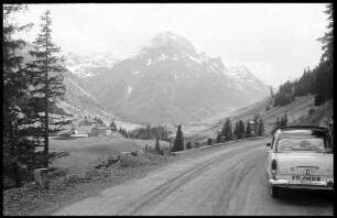 Lech: Lechtalstaße bei Lech