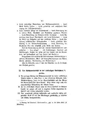 Der Rechenunterricht in der einklassigen Volksschule
