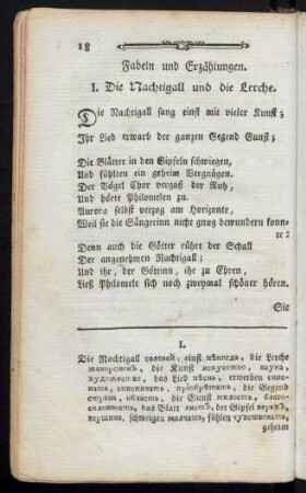 Fabeln und Erzählungen