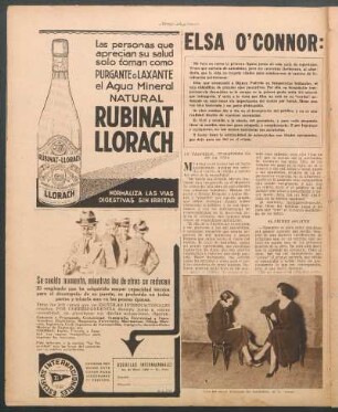 Elsa O'Connor: La dama joven del Nacional en anécdotas