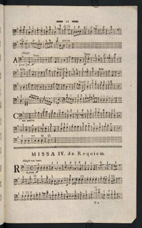 11-15, Missa IV. de Requiem
