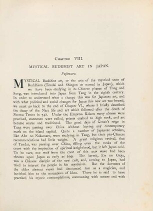 Chapter VIII. Mystical Buddhist art in Japan