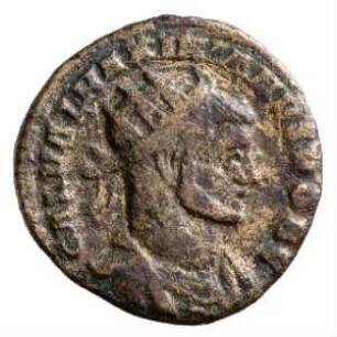 Münze, Follis (Follaro), 297 - 298 n. Chr.