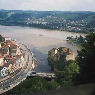 Passau. Blick auf die Donau