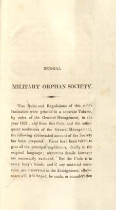 Bengal Military Orphan Society