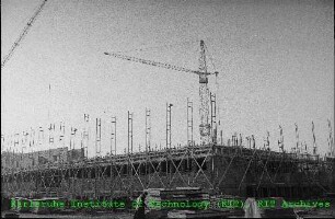 Baustelle der Schule für Kerntechnik (SKT), von Nordosten