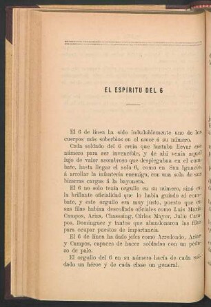 El espíritu del 6