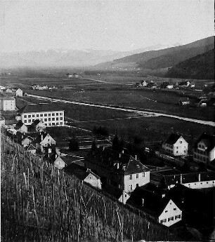 Freiburg i. Br.: Dreisamtal vom Schlossberg Richtung Schwarzwald