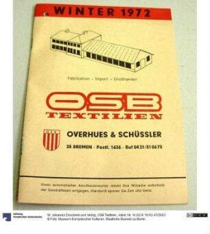 OSB Textilien.