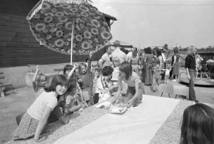 Kinderfest des Evangelischen Gemeindedienstes in der Bellenäckersiedlung