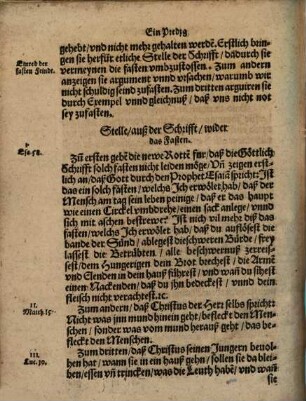 Ein christliche Predig und beständiger Bericht, was von der viertzigtägigen Fasten zuhalten und zuglauben sey ...