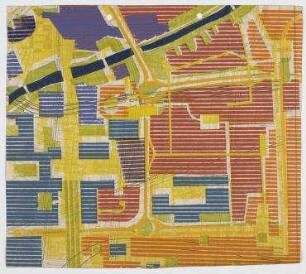 Internationaler städtebaulicher Ideenwettbewerb Hauptstadt Berlin (nicht realisiert), 3. Preis – Lageplan. Berlin