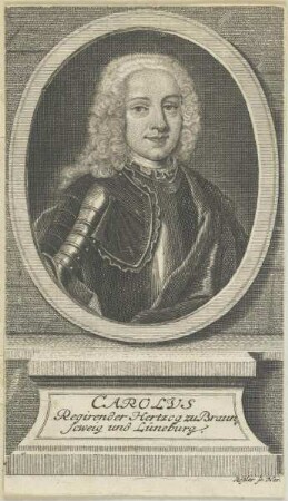 Bildnis des Carolus zu Braunschweig und Lüneburg