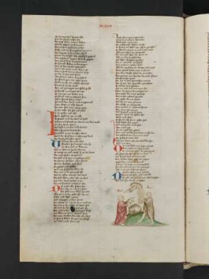 Kain und Abel opfern Gott