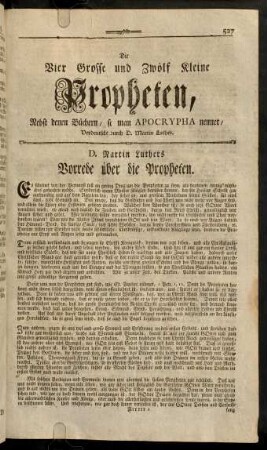 527-530, D. Martin Luthers Vorrede ueber die Propheten