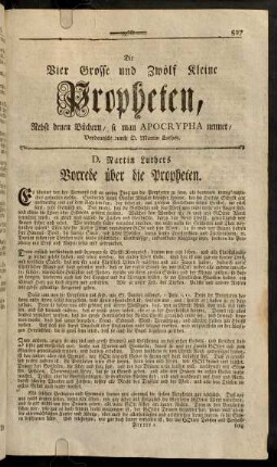 527-530, D. Martin Luthers Vorrede ueber die Propheten