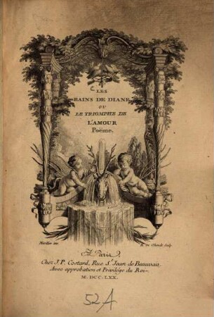 Les Bains De Diane Ou Le Triomphe De L'Amour : Poëme