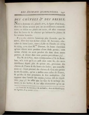 Des Chèvres & Des Brebis.