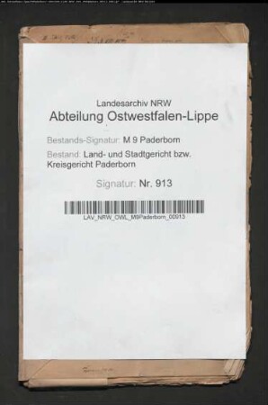 Erblasser: Aronstein, Gottschalk: Receß zwischen den Erben.
