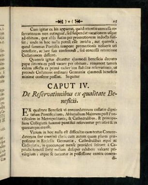 15-34, Caput IV. - V.