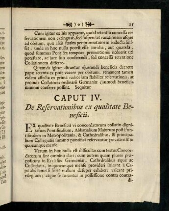 15-34, Caput IV. - V.