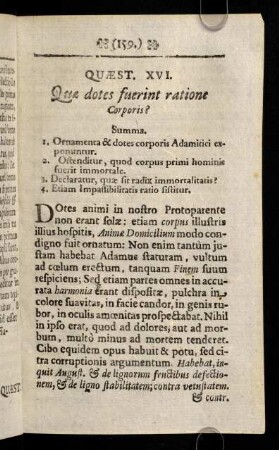 159-179, Quaest. XVI.