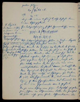 II. Kapitel. Fundamentalsatz der Theorie der homogenen linearen symmetrischen Integralgleichungen