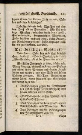 211-221, Der christlichen Grosmuth